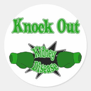 Sticker Rond Maladie rénale