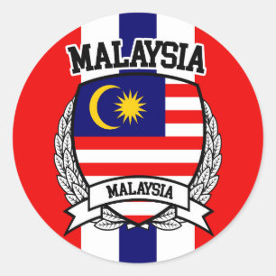 Sticker Rond Malaisie