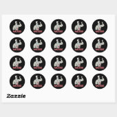 Sticker Rond Male Nurse Murse (Feuille)