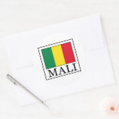 Sticker Rond Mali (Enveloppe)