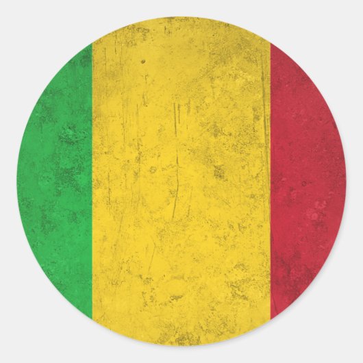 Sticker Rond Mali (Devant)