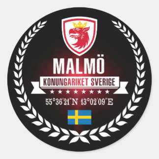 Sticker Rond Malmö
