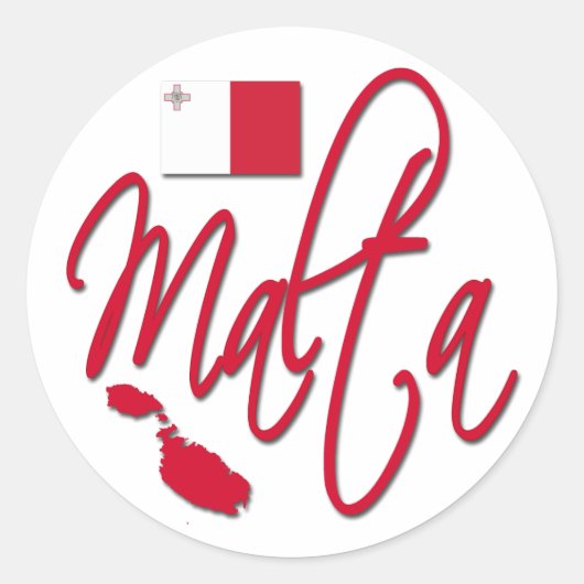 Sticker Rond Malte (Devant)