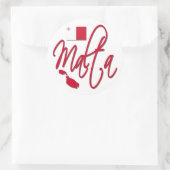 Sticker Rond Malte (Sac)
