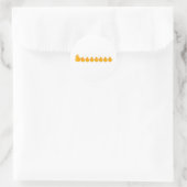 Sticker Rond Mama Duck and duckies (Sac)
