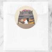 Sticker Rond Maman (Sac)