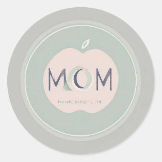 Sticker Rond maman