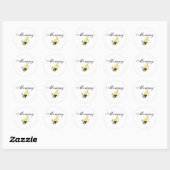 Sticker Rond Maman 2 (Feuille)