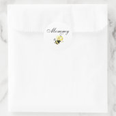 Sticker Rond Maman 2 (Sac)