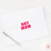 Sticker Rond Maman chaude (Enveloppe)