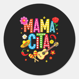 Sticker Rond Maman cite cinq mai
