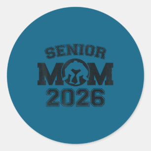 Sticker Rond Maman de lutteur senior 2026 maman senior promotio