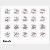 Sticker Rond Maman de Sassholes (Feuille)