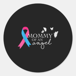Sticker Rond Maman D'Un Ange Grossesse Nationale Et Enfant