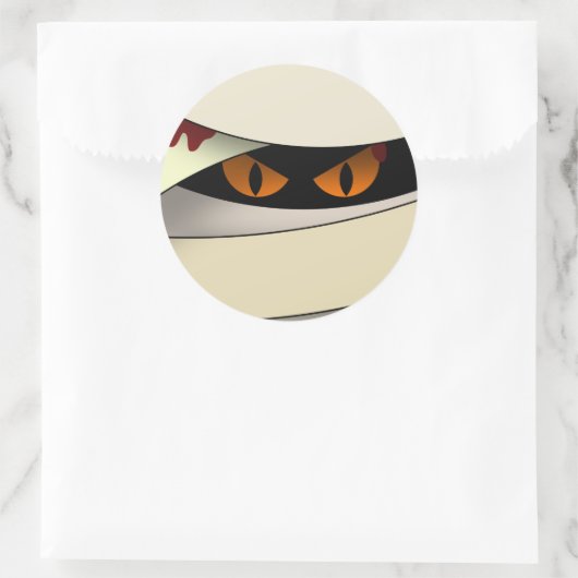 Sticker Rond Maman qui saigne (Sac)