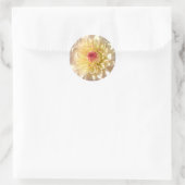 Sticker Rond Maman rose et jaune (Sac)