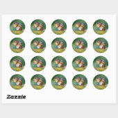 Sticker Rond Maman Tamia (Feuille)