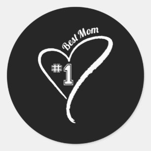 Sticker Rond Maman toujours