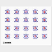 Sticker Rond Manchester (Feuille)