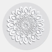 Sticker Rond Mandala (Devant)