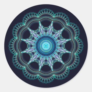 Sticker Rond Mandala