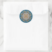 Sticker Rond Mandala (Sac)