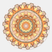 Sticker Rond Mandala (Devant)