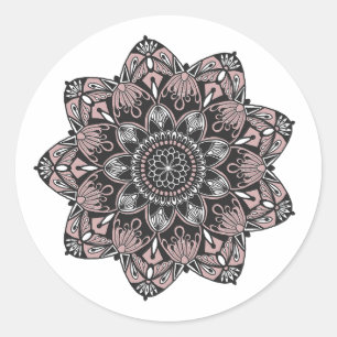 Sticker Rond Mandala