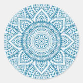 Sticker Rond Mandala (Devant)