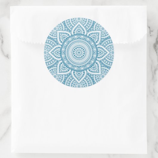 Sticker Rond Mandala (Sac)