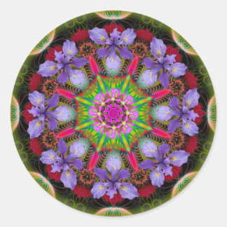 Sticker Rond Mandala ~ 4.8.2019 B