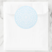 Sticker Rond Mandala arctique (Sac)