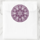 Sticker Rond Mandala Blackberry (Sac)