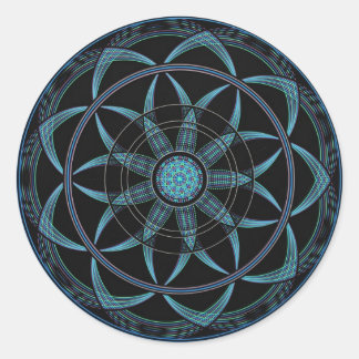 Sticker Rond Mandala - Bliss