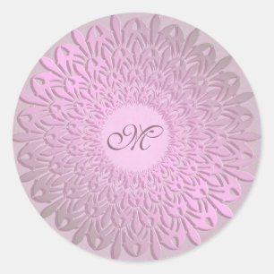 Sticker Rond Mandala ethnique