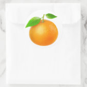 Sticker Rond Mandarine (Sac)