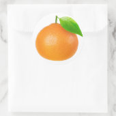 Sticker Rond Mandarine (Sac)