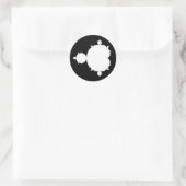 Sticker Rond Mandelbrot Set 02 - Fractal (Sac)