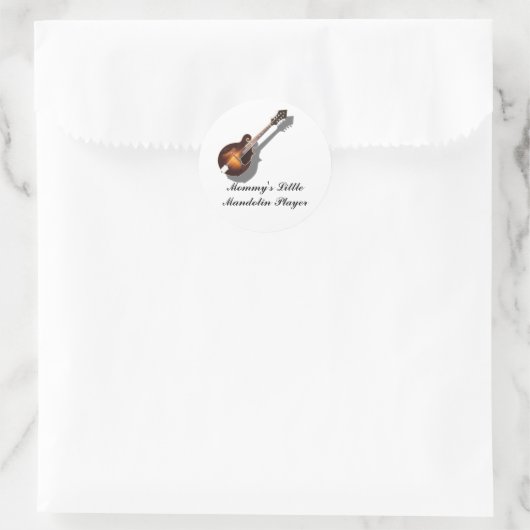 STICKER ROND MANDOLIN-STICKER (Sac)