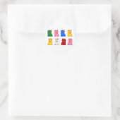 Sticker Rond maneki neko (Sac)