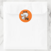 STICKER ROND MANGE MA TARTE (Sac)
