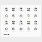 Sticker Rond Mangez, buvez et soyez effrayant Halloween (Feuille)
