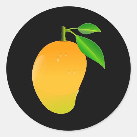 Sticker Rond Mango (Devant)