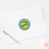 Sticker Rond Mango fou (Enveloppe)