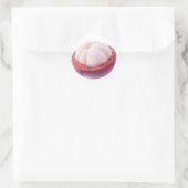 Sticker Rond Mangosteen mi (Sac)