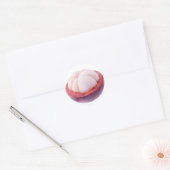 Sticker Rond Mangosteen mi (Enveloppe)