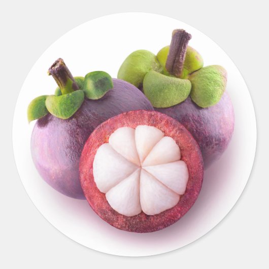Sticker Rond Mangosteens (Devant)