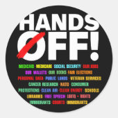 Sticker Rond Manifestation (Devant)