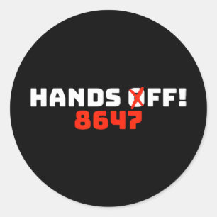 Sticker Rond Manifestation 8647