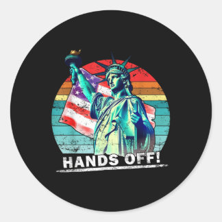 Sticker Rond Manifestation De Sécurité Sociale Et Medicare Pro